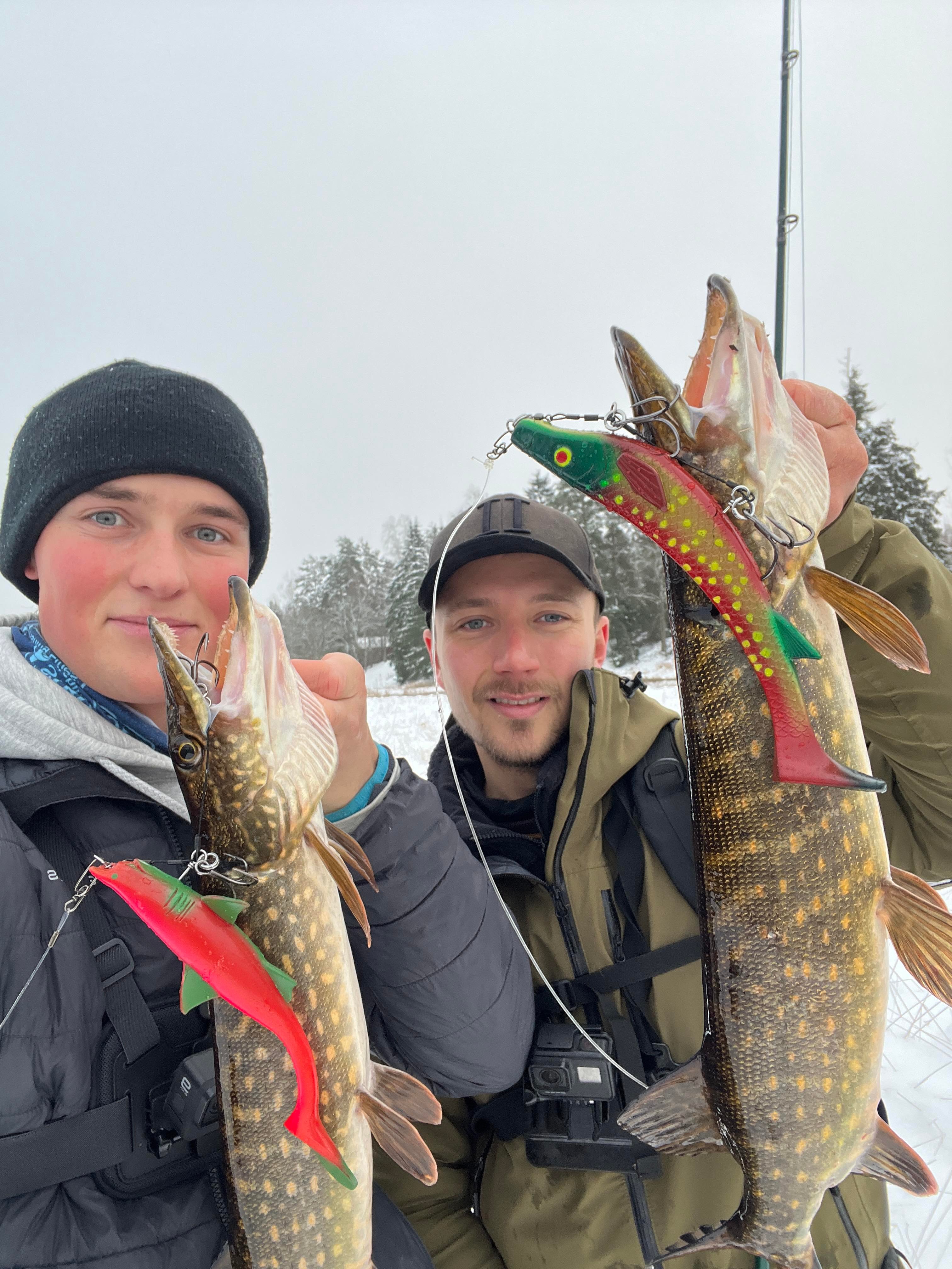 Bild på Edvin och Tobbias från Teamgalant